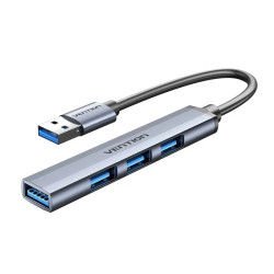 USB хъб Vention USB3.0 HUB 4 port Aluminium - CKOHB