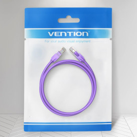 Мрежови кабел Vention LAN UTP Cat.6 Patch Cable - 1M Purple - IBEVF