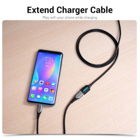 USB кабел Vention USB 3.0 Extension AM / AF - 1.0M Black - CBHBF