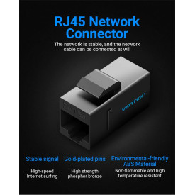 Мрежови съединител Vention LAN 8P8C Coupler - VDD-B07-B