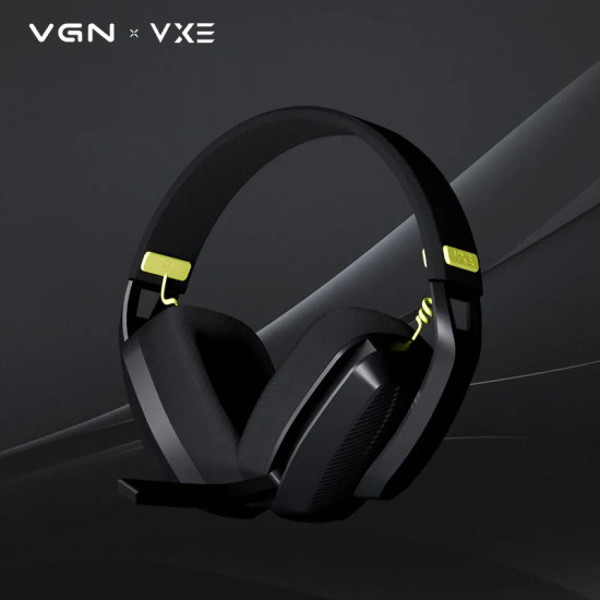 Безжични слушалки VGN Wireless Gaming Headphones - SIREN V1 Black - Bluetooth 5.3, 2.4G