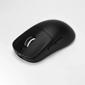 Безжична мишка VXE Dragonfly R1 1K - Huano Ice Berry Pink Dot Switches, Black