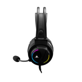 Слушалки White Shark Gaming Headphones WOLF - 50mm, PS4, Black