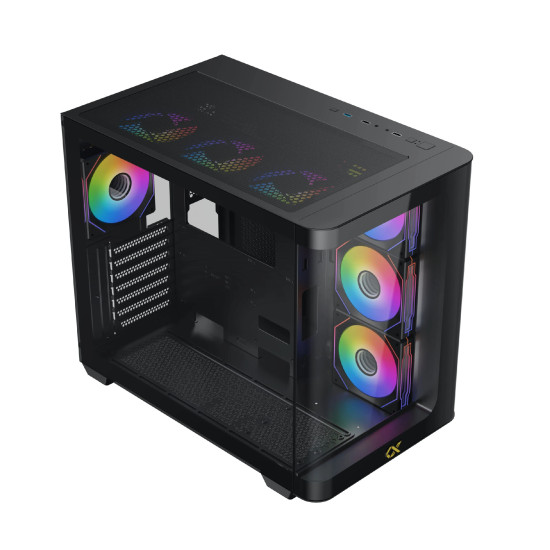 Кутия за компютър Xigmatek Case EATX - Pano - 7 ARGB Fans