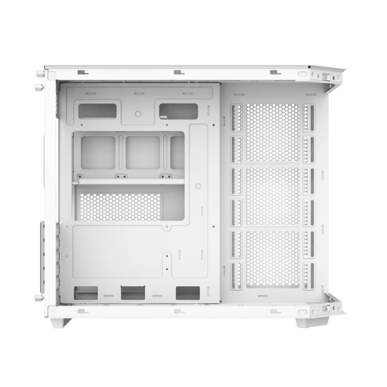 Кутия за компютър Xigmatek Case mATX - Cubi M Arctic - 6 ARGB Fans