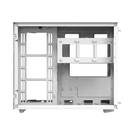 Кутия за компютър Xigmatek Case mATX - Cubi M Arctic - 6 ARGB Fans