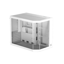 Кутия за компютър Xigmatek Case mATX - Cubi M Arctic - 6 ARGB Fans