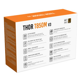 Захранване Xigmatek Thor T850M V3, 850W, ATX 3.1, 80 Plus Bronze