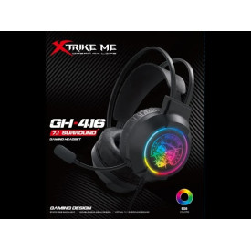 Слушалки Xtrike ME Gaming Headphones GH-516 - 50mm, RGB