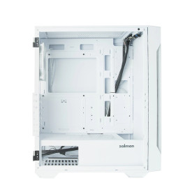 Кутия за компютър Zalman Case ATX - I3 NEO TG White - aRGB, Tempered Glass