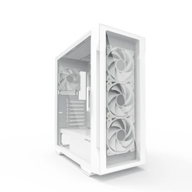 Кутия за компютър Zalman Case ATX - I3 NEO TG White - aRGB, Tempered Glass
