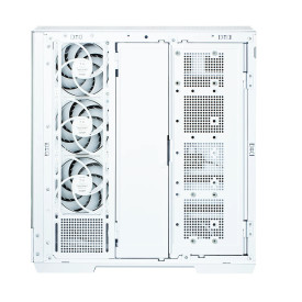 Кутия за компютър Zalman Case ATX - P50 DS White - Digital Display, Addressable RGB