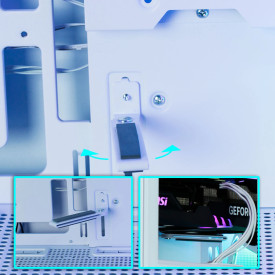 Кутия за компютър Zalman Case mATX - P30 AIR White
