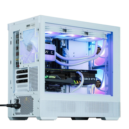 Кутия за компютър Zalman Case mATX - P30 AIR White