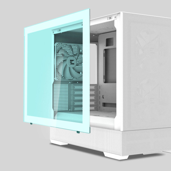 Кутия за компютър Zalman Case mATX - P30 AIR White