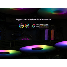 Водно охлаждане Zalman Water Cooling ALPHA 24 BLACK - Addressable RGB - LGA1700/AM5