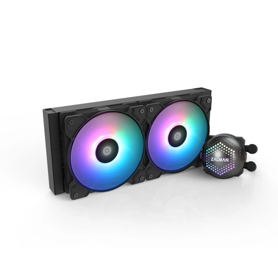 Водно охлаждане Zalman Water Cooling ALPHA 24 BLACK - Addressable RGB - LGA1700/AM5