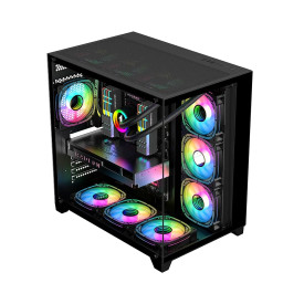 Кутия за компютър 1stPlayer Case ATX - MEGAVIEW MV8 Black