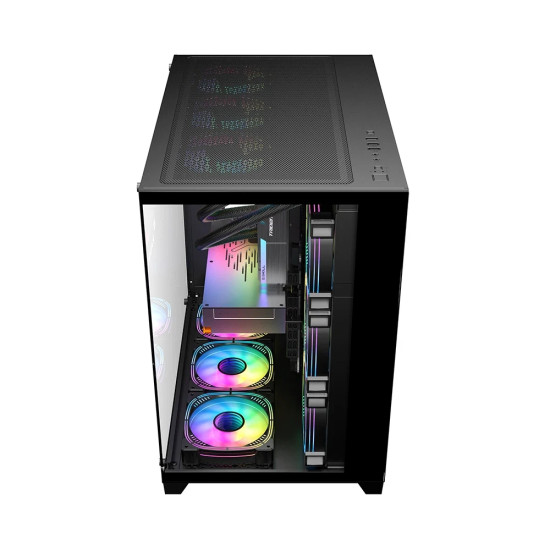 Кутия за компютър 1stPlayer Case ATX - MEGAVIEW MV8 Black