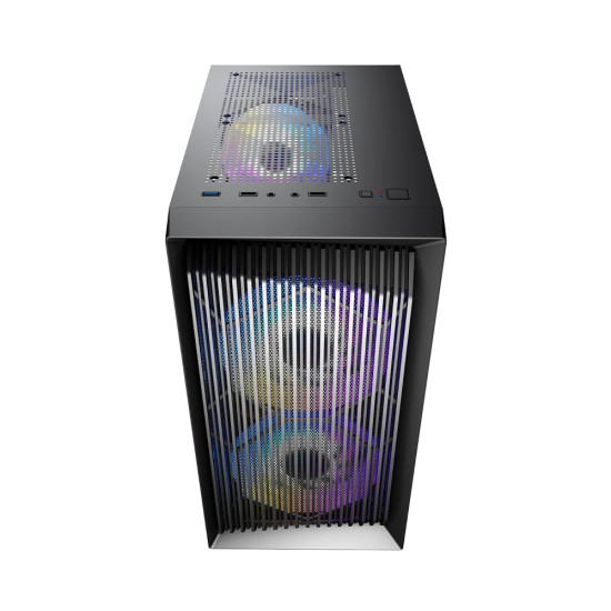 Кутия за компютър 1stPlayer Case mATX - BS-2 - 3 fans included