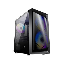 Кутия за компютър 1stPlayer Case mATX - BS-2 - 3 fans included
