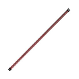 Модулен кабел 1stPlayer Custom Sleeved Modding Cable Black/Red - PCIe 5.0 12VHPWR M/M - FM2-B-BR