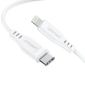 USB кабел Acefast USB-C to Lightning 30W 1.20m MFI Certified TPE - C3-01 - White