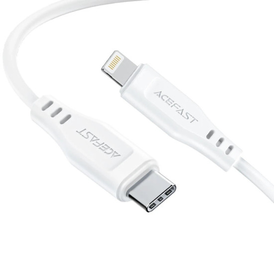 USB кабел Acefast USB-C to Lightning 30W 1.20m MFI Certified TPE - C3-01 - White