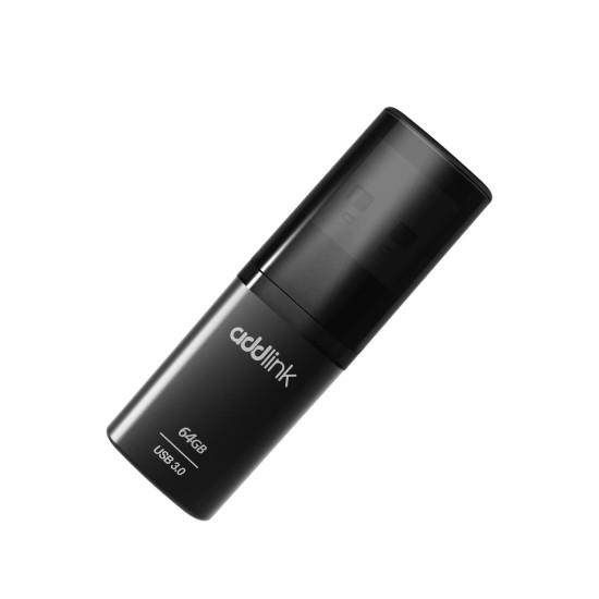 Флаш памет Addlink U55 64GB USB 3.0 Aluminium Black - ad64GBU55B3
