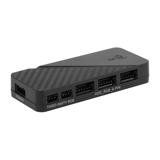 Комплект вентилатори AeroCool Fan Pack 3-in-1 3x120mm - ECLIPSE 12 Pro - Addressable RGB with Hub, Remote - ACF3-EL10217.12