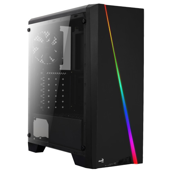 Кутия за компютър AeroCool Case ATX - Cylon BG - RGB, Tempered glass - ACCM-PV10013.11