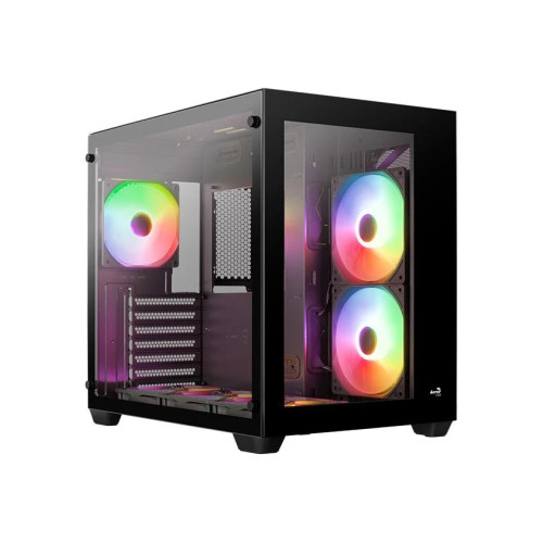 Кутия за компютър AeroCool Case ATX - Dryft-G-BK-v2 - aRGB