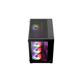 Кутия за компютър AeroCool Case ATX - Dryft-G-BK-v2 - aRGB