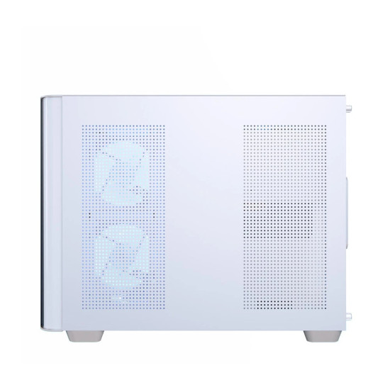 Кутия за компютър AeroCool P300C, Mini-Tower, Dual Chamber, Micro-ATX, Mini-ITX, White