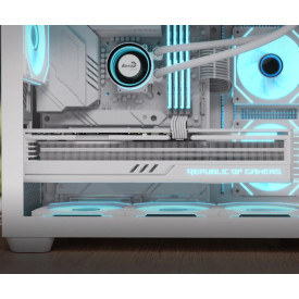 Кутия за компютър AeroCool P300C, Mini-Tower, Dual Chamber, Micro-ATX, Mini-ITX, White