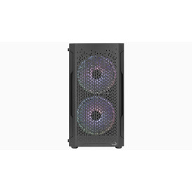 Кутия за компютър AeroCool Case mATX - Trinity Mini-G-BK-v3 - 3 fans included, Tempered Glass