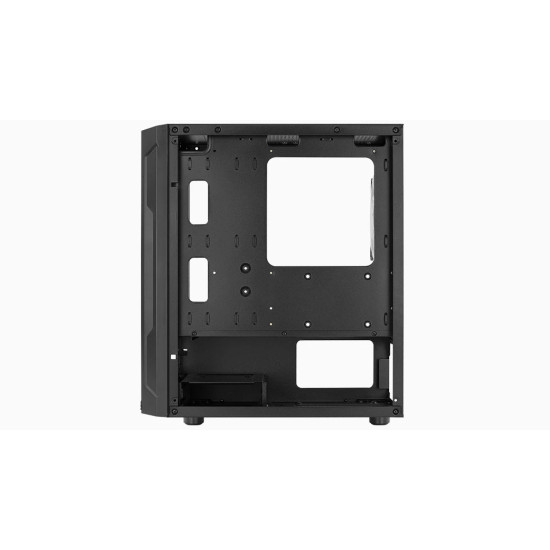 Кутия за компютър AeroCool Case mATX - Trinity Mini-G-BK-v3 - 3 fans included, Tempered Glass