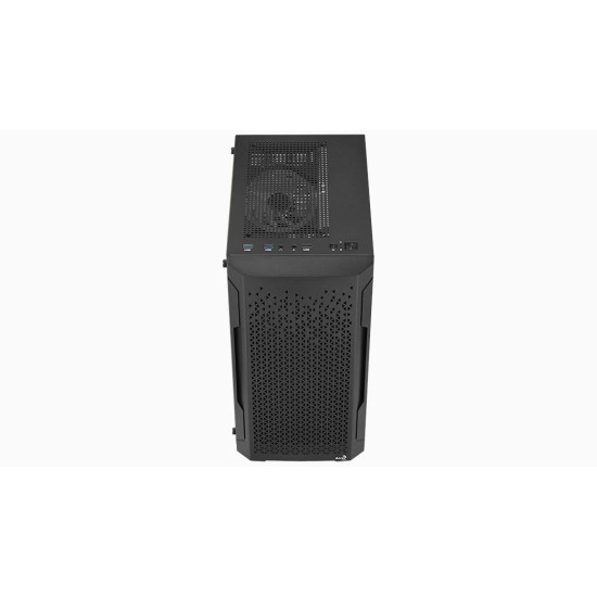Кутия за компютър AeroCool Case mATX - Trinity Mini-G-BK-v3 - 3 fans included, Tempered Glass