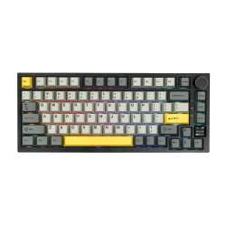 Безжична клавиатура Ajazz Wireless Gaming Mechanical Keyboard AK820 PRO - Flying Fish [Linear] (English US), Black, Gray