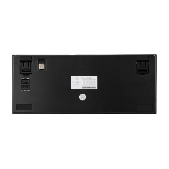 Безжична клавиатура Ajazz Wireless Gaming Mechanical Keyboard AK820 PRO - Gift Switch [Linear] (English US), Black, Gray