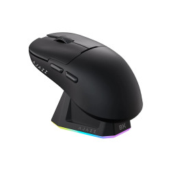 Безжична мишка Ajazz AJ159 PRO - Wireless Gaming Mouse - 8K, Magnetic Charging Dock, Black