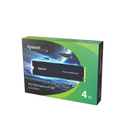 Вътрешен SSD диск Apacer M.2 PCIe AS2280Q4X, 512GB - AP512GAS2280Q4X-1