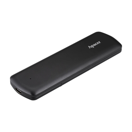Външен SSD диск Apacer Portable SSD AS721 500GB USB-C 3.2 Gen 2/USB-A 3.2 Gen 1, Military-Grade, Shockproof, Black