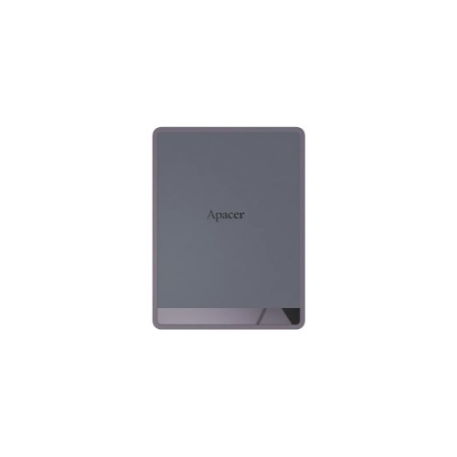 Външен SSD диск Apacer Portable SSD AS724 2TB USB-C 3.2 Gen 2/USB-A 3.2 Gen 1, Military-Grade, Grey
