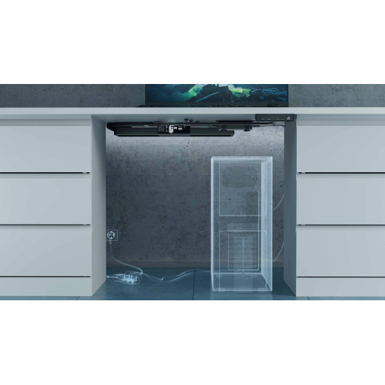 Настолен компютър за под бюро Arctic Under Desk PC - Senza 5700G Pro - Ryzen 7 5700G, 32GB DDR4, 1TB SSD, Radeon Graphics, Windows 11 Pro
