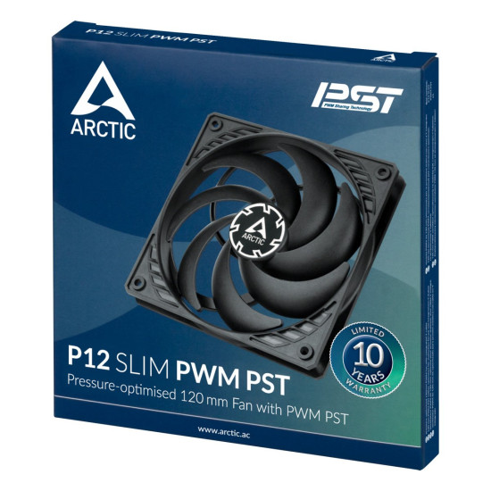 Вентилатор Arctic Fan 120x120x15mm - P12 SLIM PWM PST - 300-2100 RPM