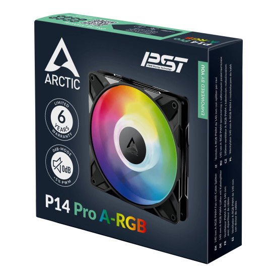 Вентилатор Arctic Fan 140mm P14 Pro A-RGB