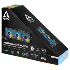 Водно охлаждане Arctic Liquid Freezer II - 420 A-RGB Black
