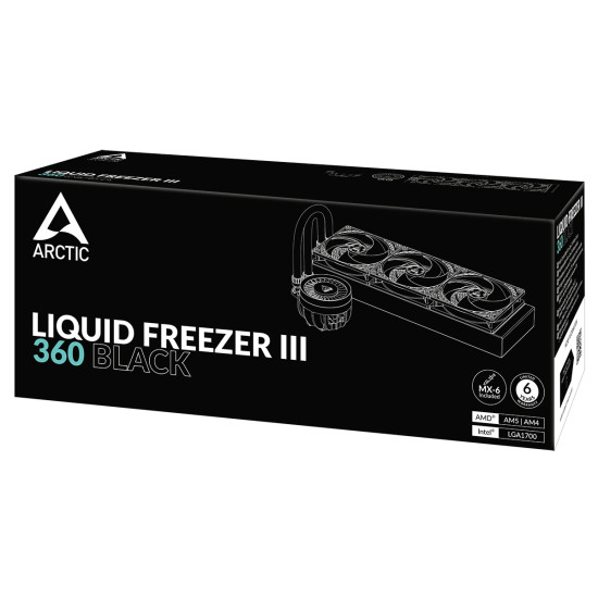 Водно охлаждане Arctic Liquid Freezer III 360 Black
