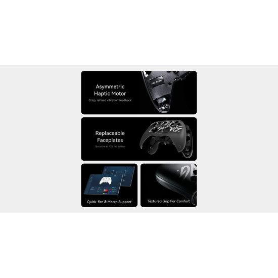 Безжичен контролер ATK Gamepad Set Battleaxe Pro - Hall Effect, Wireless, Bluetooth, 1000Hz - Black